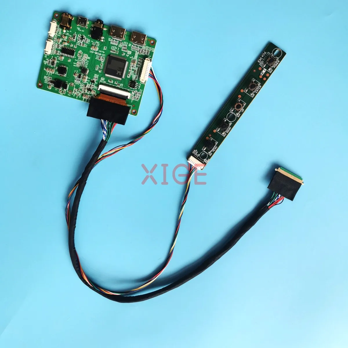 

For N164HGE-L11/L12 LCD Matrix Driver Controller Board 40 Pin LVDS USB Micro HDMI-Mini 1920*1080 Laptops Display Kit DIY 16.4"