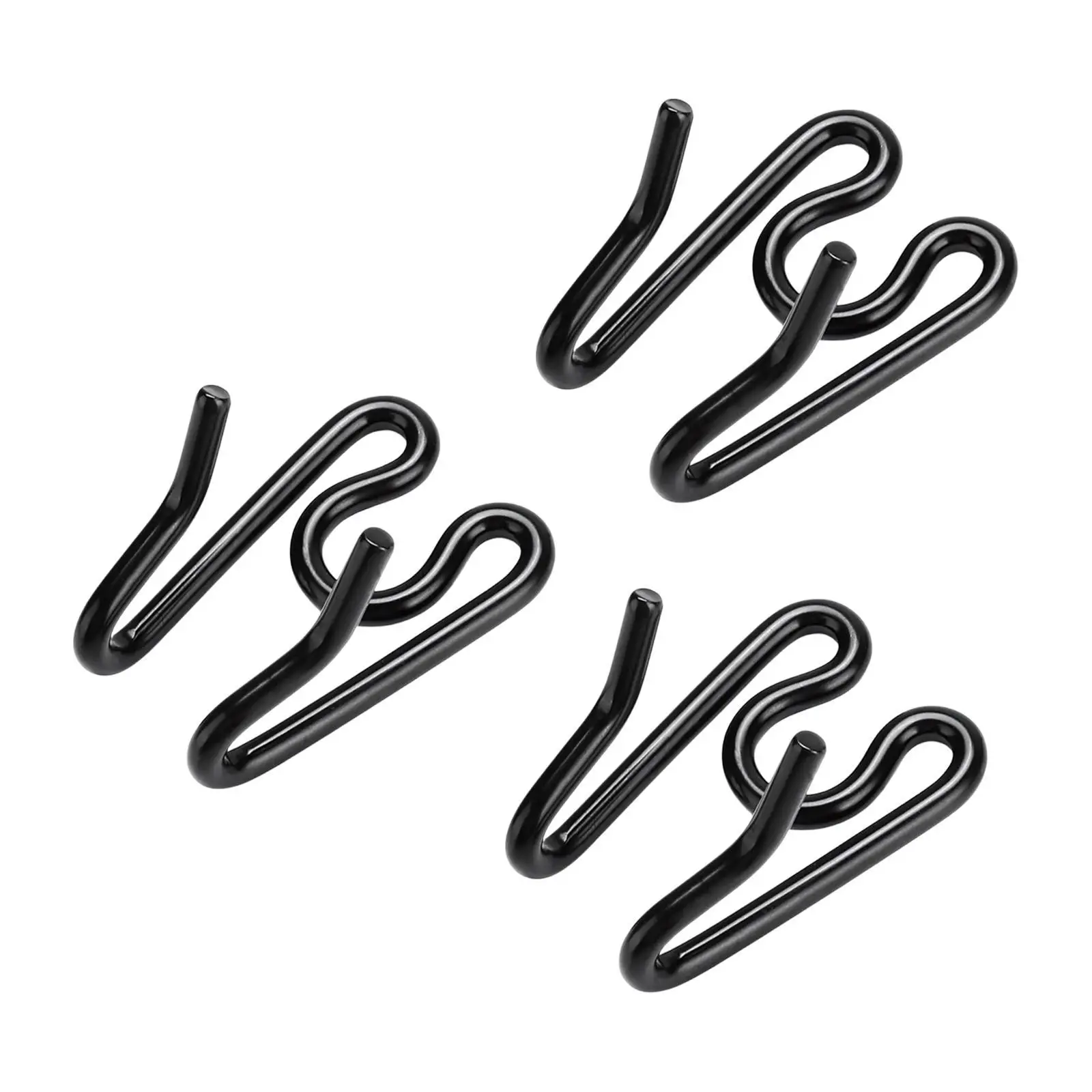 3x Enlaces de punta para collar de perro Construcción de metal versátil Robusto universal 3 mm
