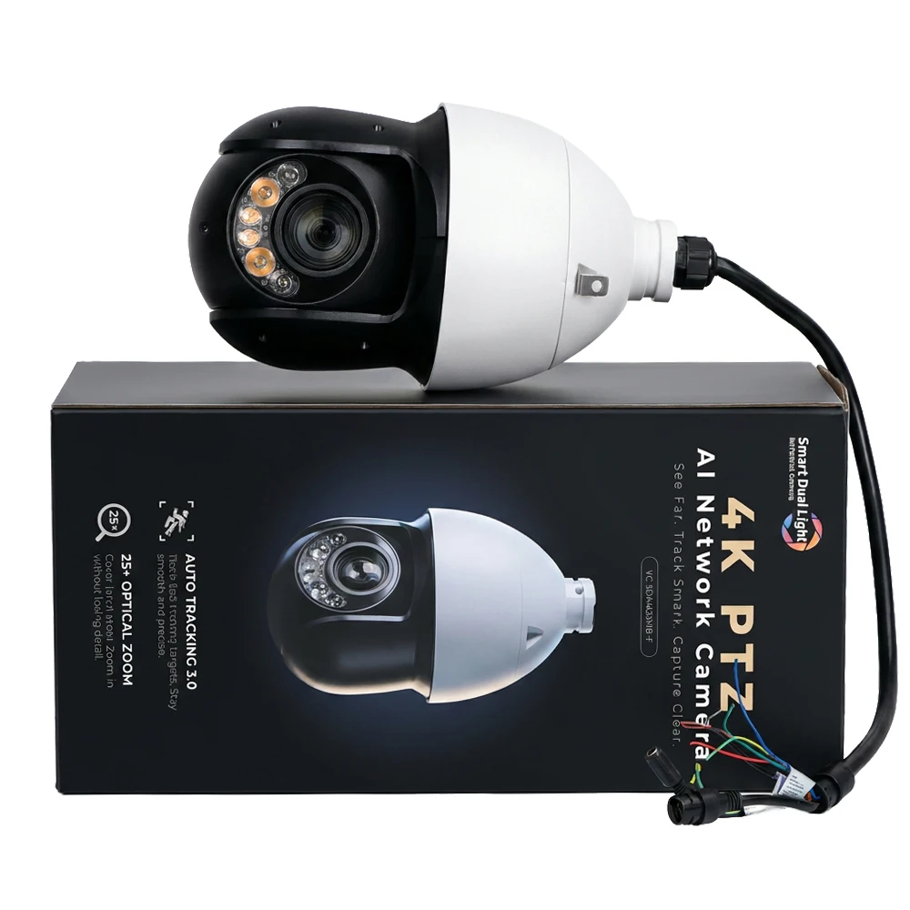 VC-SDI4825MB-F (SD4D825MB-HNR) DH OEM White Brand 8MP 25x Smart DualLight WizSense Network PTZ Camera