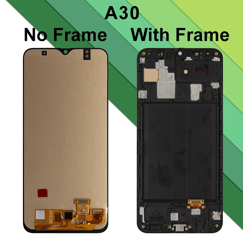 CHOICE AMOLED For Samsung Galaxy A20 LCD A30 A30S Display A205 A305 A307 Touch Screen For A50 A50S Screen A505 A507 Replace Part