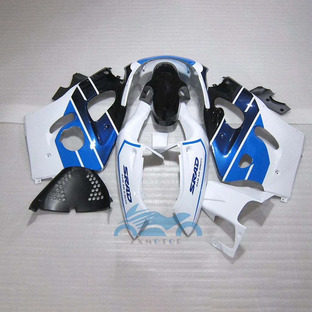 Plastic Motorcycle Fairing Kit For Suzuki GSXR600 750  96 97-00 Blue Black  White Fairings GSXR 750 1996 1997 1998 1999 2000