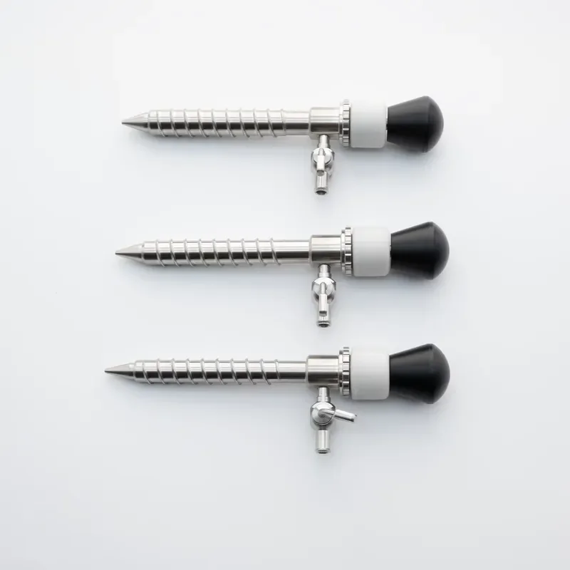 for Arthroscopic Suture Reusable Trocar and Cannula with Threaded Sleeve 7mm 8mm 9mm with Water Valve Instruments