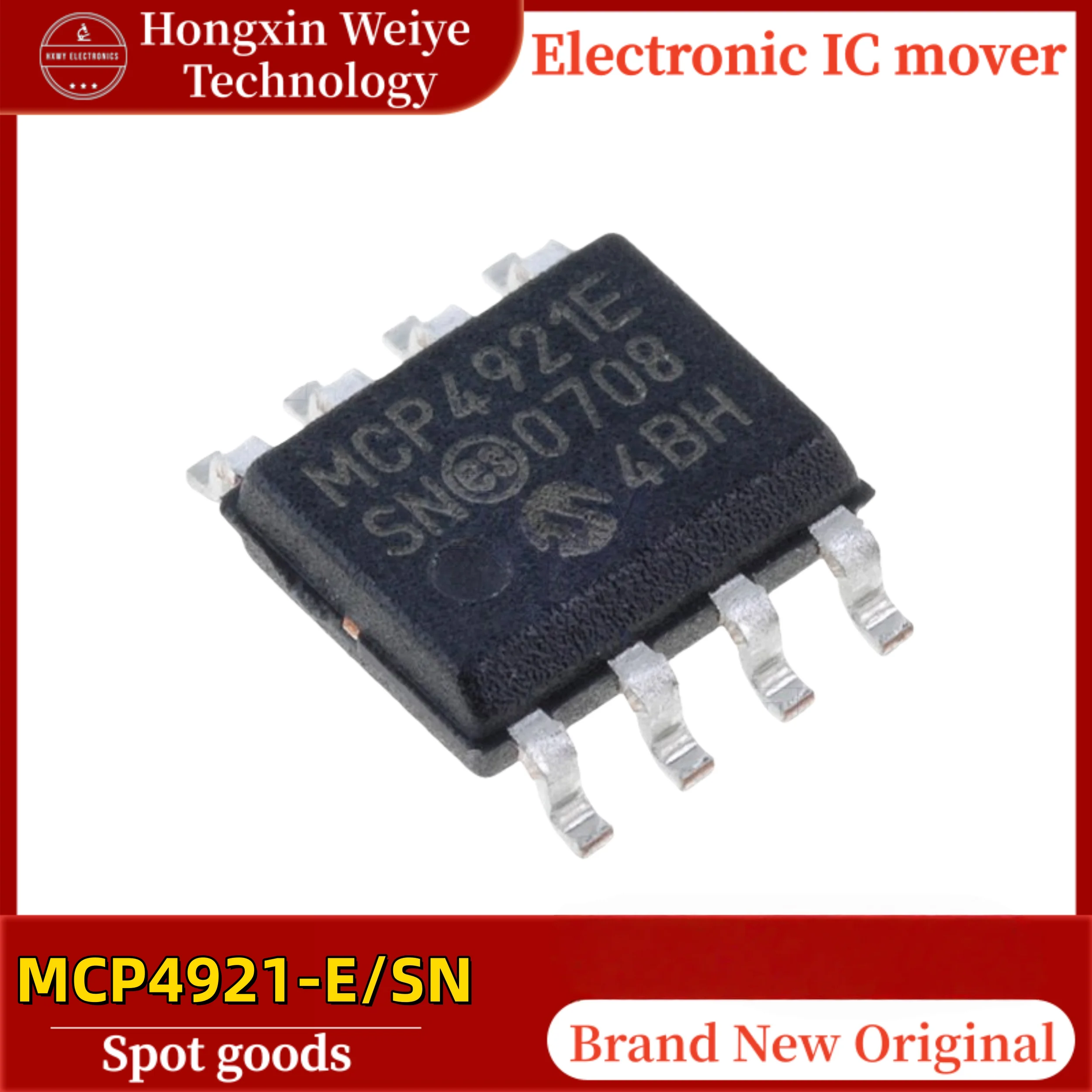 

5/10 PCS MCP4921-E/SN MCP4921E SOIC-8 2.7V~5.5V DAC Converter IC Brand New In Stock Free Shipping