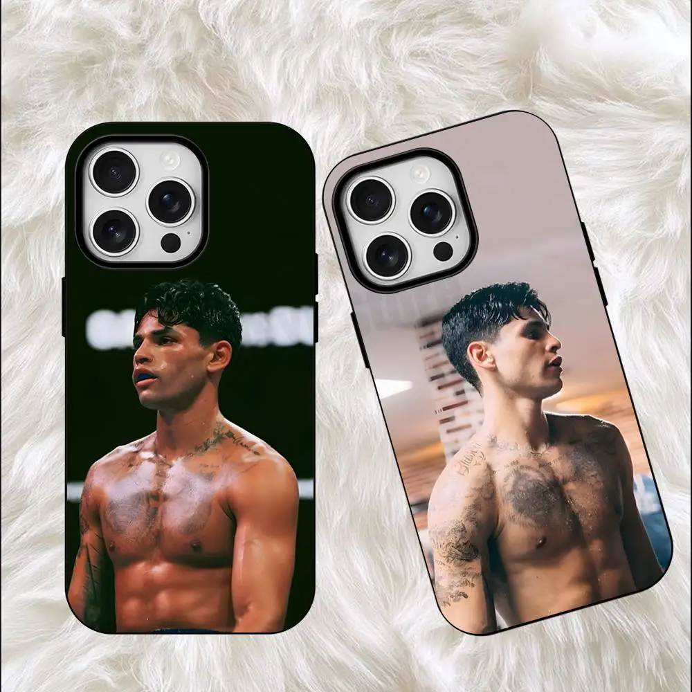 Ryan G-Garcia Boxing King Frosted Soft For Phone Case For Iphone18 17 16 15 14 13 12 Pro Max XS Wireless Charge Magnetic Cover