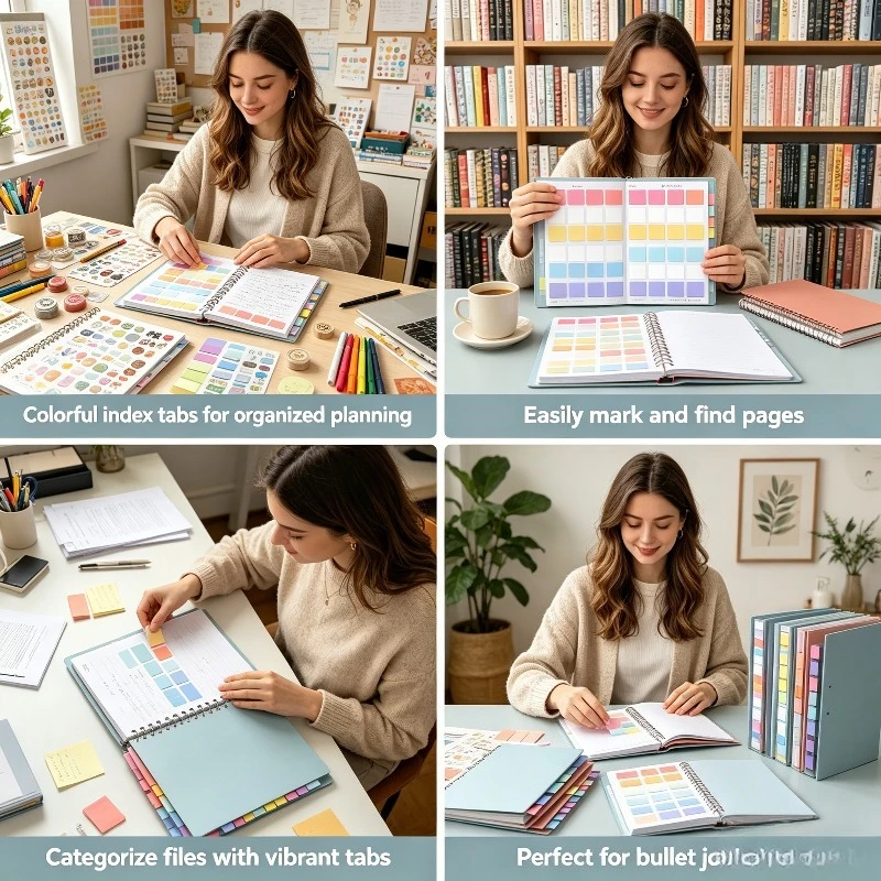 120 buah Penanda Halaman yang  - Index Tab Divider ulasan dan harga