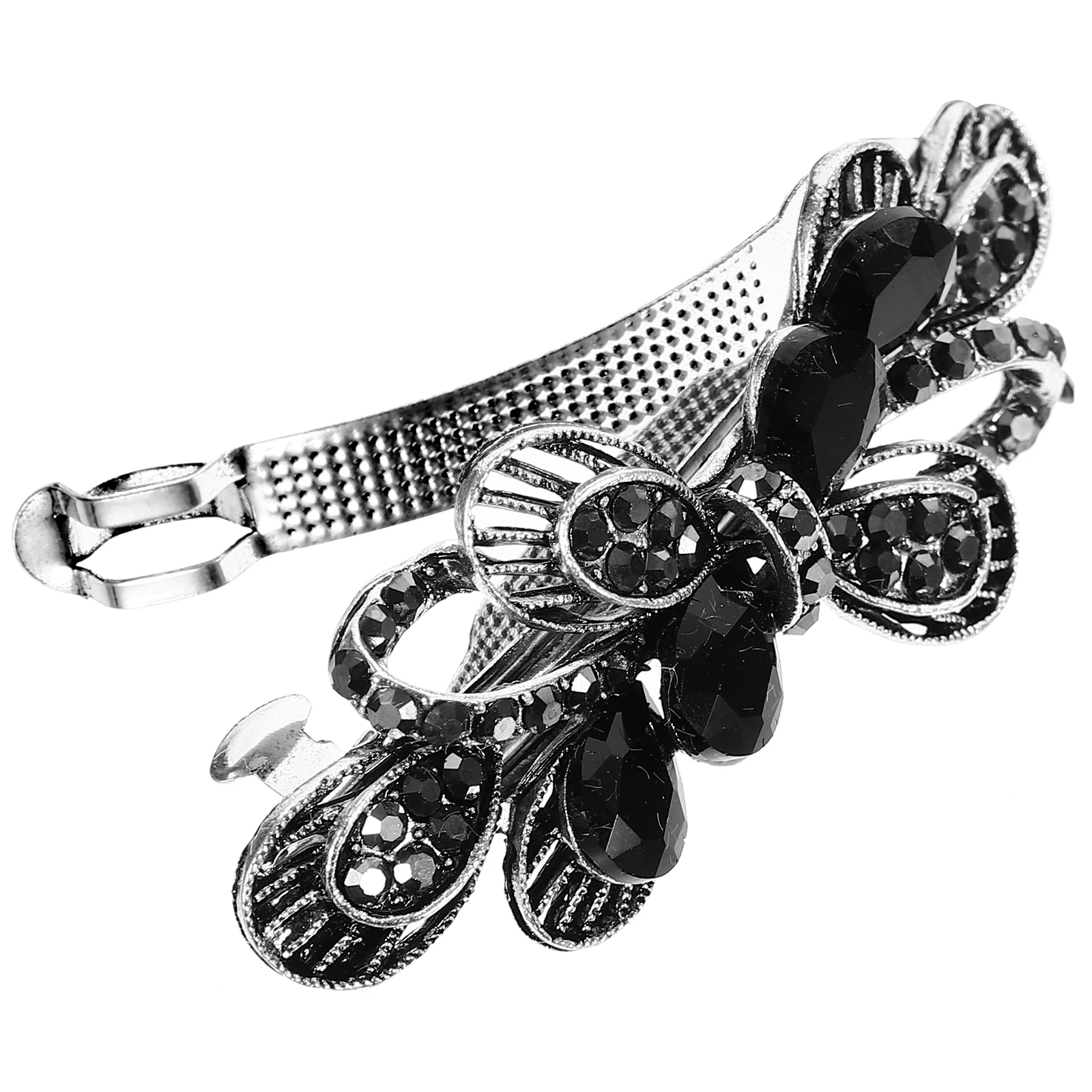 

Crystal Hairpin Rhinestone Barrettes Metal Clips Wedding Brides Oval Decorative Accessories Styling Elegant Charming Fashion