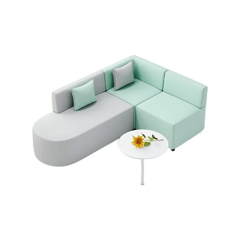 Corner sofa, lounge area, reception and leisure area combination
