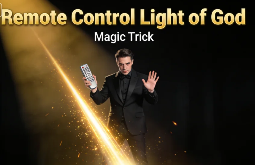 Remote Control Light of God Magic Trick Stage Close Up Light Bulb Illusion Mentalism Gimmick Props Magia Magie Accessories