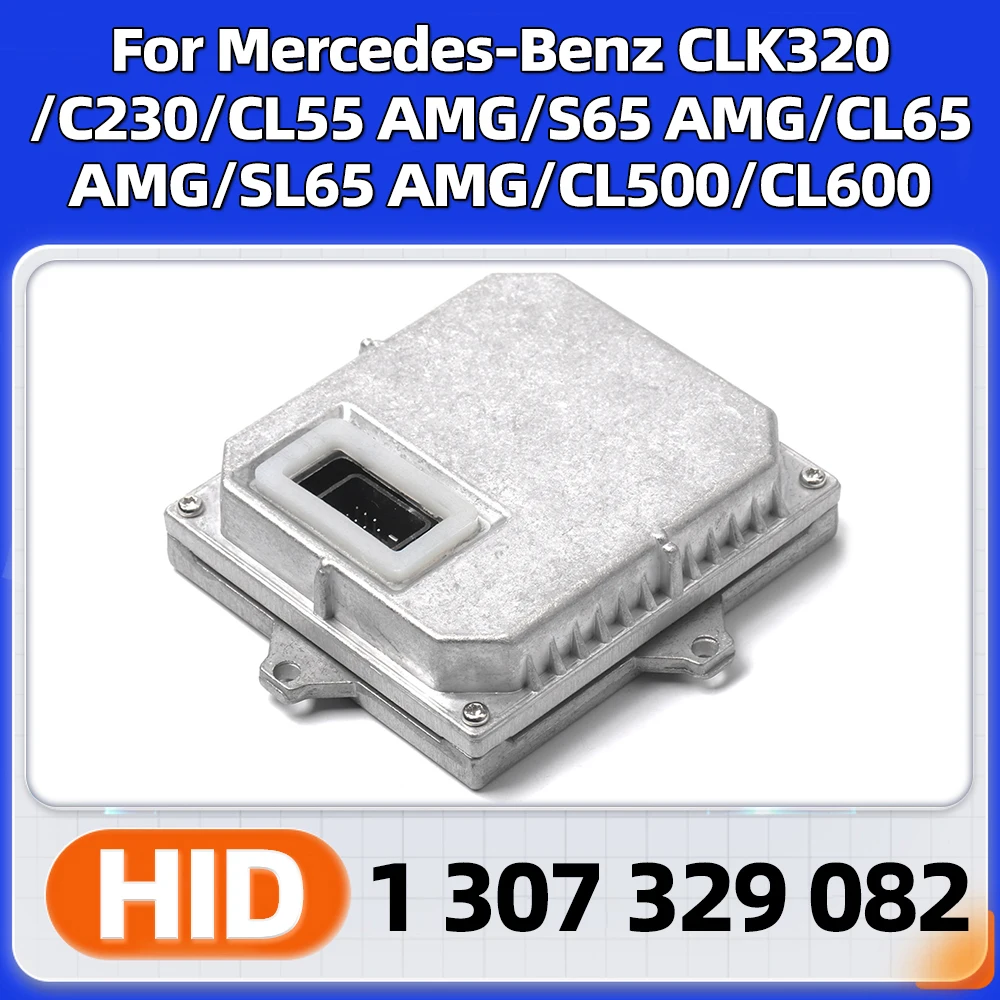 1x HID 63127176068 1 307 329 082 1307329082 Xenon Ballast For Mercedes-Benz CLK320 C230 CL55 CL65 SL65 AMG CL500 CL600 2003-2006