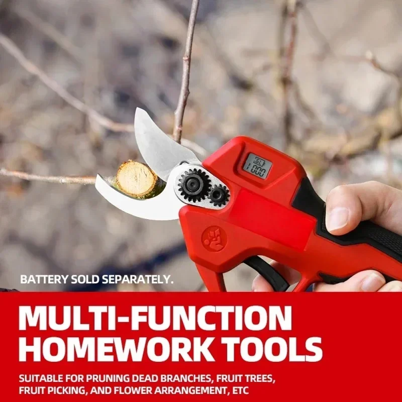 25mm bezkartáčové elektrické nůžky pro Milwaukee 18V bateriový kolík zahradní akumulátorové prořezávací nůžky zahradní nůžky na ovocné stromy elektrické nářadí - náhled 3