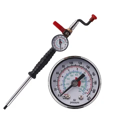 Pressure test switch tire inflatable nozzle crank durable car large truck copper head valve core valve nozzles single head wrenc