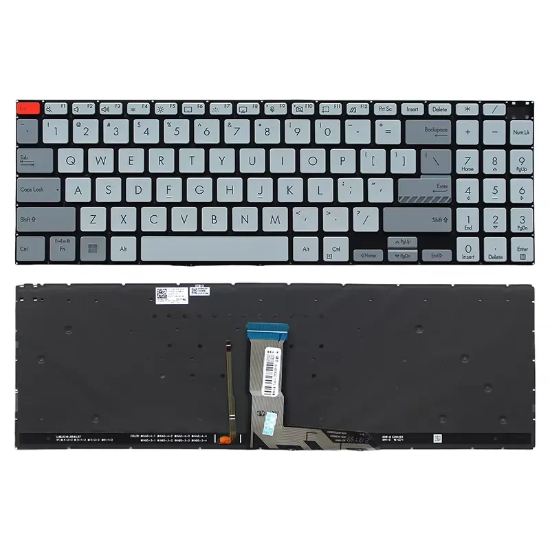 New Original Dreadnought 15Pro Keyboard for M3500 M7600 M6500 K6500 K3500 X3500