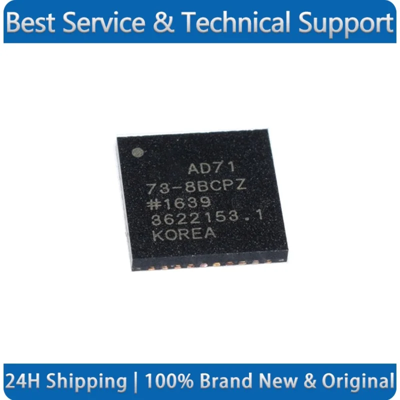 AD7173-8BCPZ-RL  LFCSP40 24-Bit Analog-to-Digital Converter Chip New Original