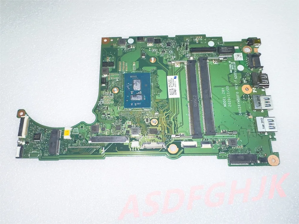 Genuine DA0Z8YMB8F0 High Quality Mainboard For Acer A314-35 Laptop Motherboard NBA7S11009 With SRKH0 N4500