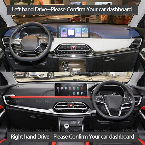 Imagen 2 del producto Para JAC JS8 Sehol Jiayue X8 EVO 7 Moskvitch 8 2020 2021 2022 2023 cubierta del salpicadero del coche evitar almohadilla de luz alfombras Anti-UV