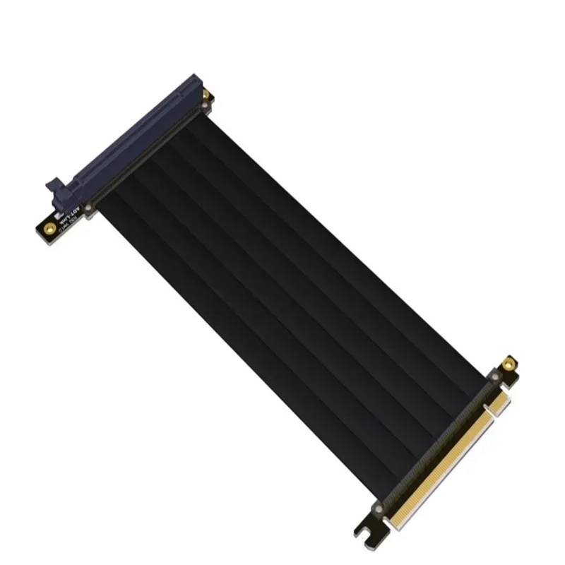 

Riser PCI-E x16 To x16 graphics card upright Riser Extension ribbon Cable For Alpha 550RGB 330 Water cooled Tower case PCIe 16x