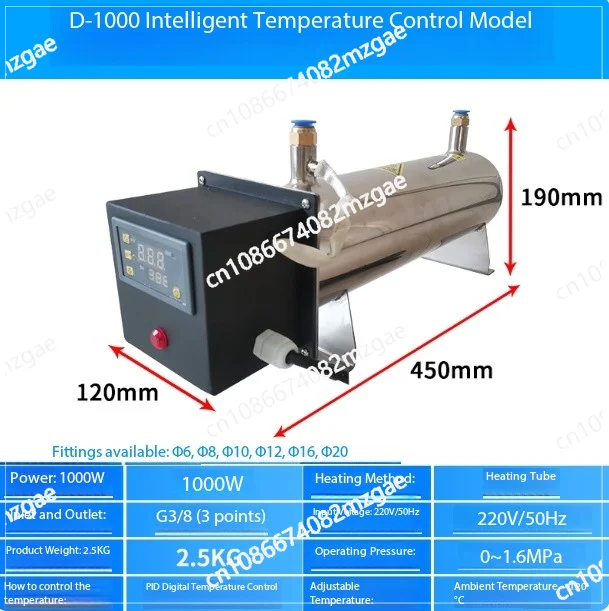 Compressed air heater, pipeline type small gas heater, electrostatic coating, pipeline type nitrogen heating, automotive coating