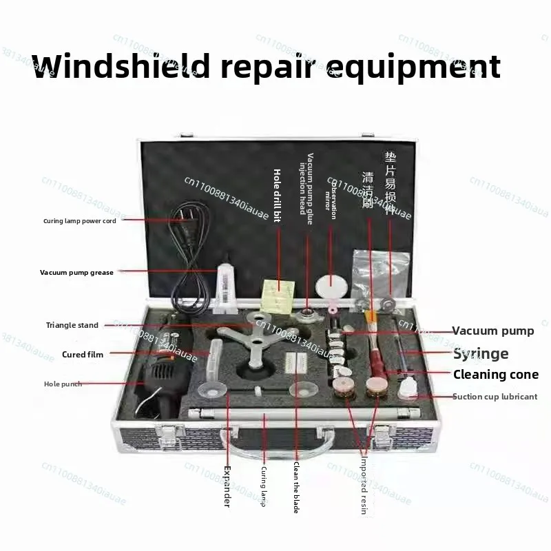 

Auto Windshield Repair Tool Liquid Resin Glass Repair Kit Auto Glass Repair