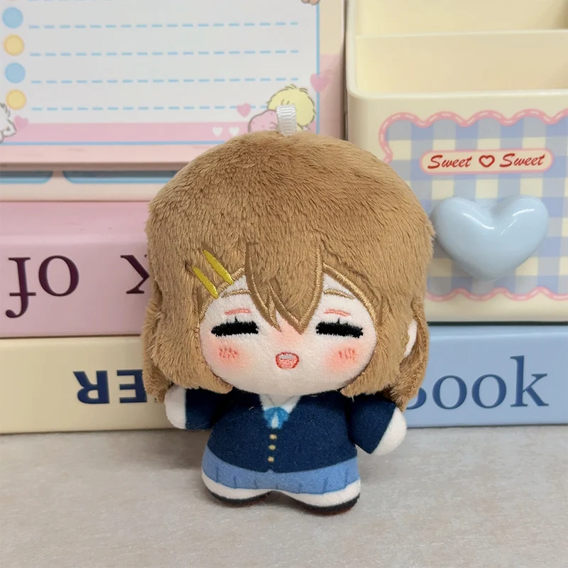 Cute Anime Mio Yui Azusa Plush Doll 10cm Tsumugi Ritsu Stuffed Doll Keychain Pendant Anime Peripheral Fans Gifts