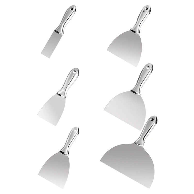 Couteau à Joint grattoir en acier inoxydable, couteau à mastic, couteau à écheveau pour mur lisse, outil grattage plâtre à