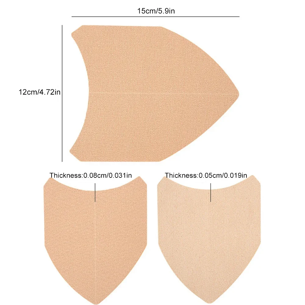 10PCS Thigh Inner Anti Chafing Stickers, Self Adhesive Thighs Tape Patch Elastic Breathable Anti Friction Pads for Body Leg Calf