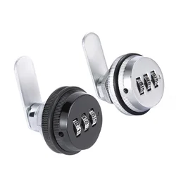 3 Digit Zinc Alloy Household Code Drawer CAM Lock Door Keyless Mailbox Security Code Cabinet Hardware Furniture Combination