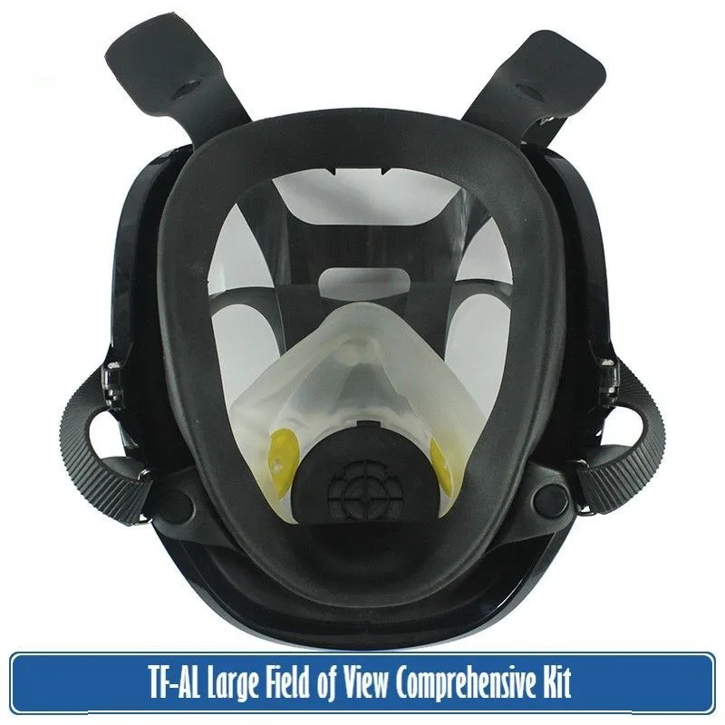 TF-AL Large Vision Anti-Gas Comprehensive with Filter Canister Anti-Smoke Vapor Comprehensive Cover