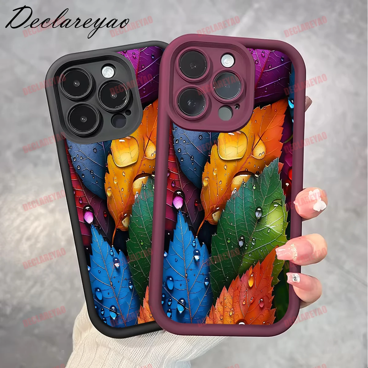 DECLAREYAO لينة ضوء سليم ماتي أغطية بولي يوريثان ل Realme 8 GT6 نوت 60 C71 Q C75 زائد نارزو N63 30 9 7 Q5 V2 غطاء حافظة مقاوم للصدمات #5