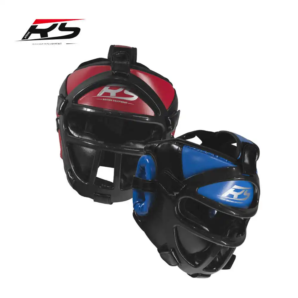 

Boxing Head Protection for kids and adults Cross Beam Closed Full Sports Sanda Helmets full protective helmet,head protection