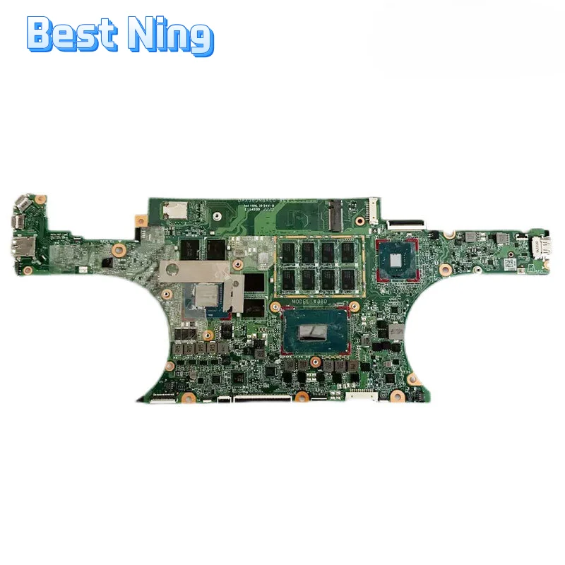 For HP Spectre X360 15-DF Laptop Motherboard DAX38DMBAE0 Mainboard I7-9750H CPU GTX1650 4G GPU RAM 16G.