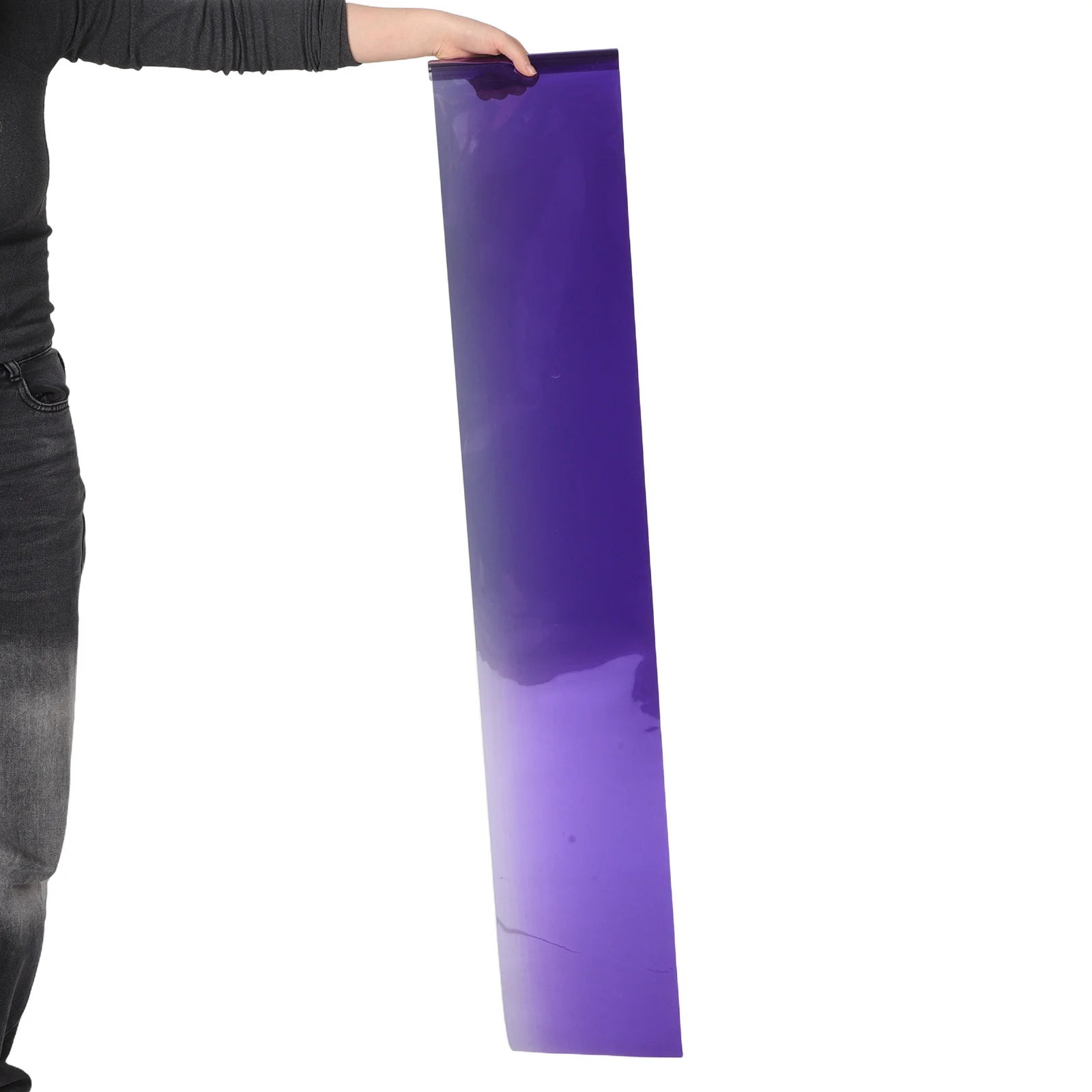 1 рулон 98,25x7,86 дюйма Градиентная синяя пленка для тонирования окон автомобиля