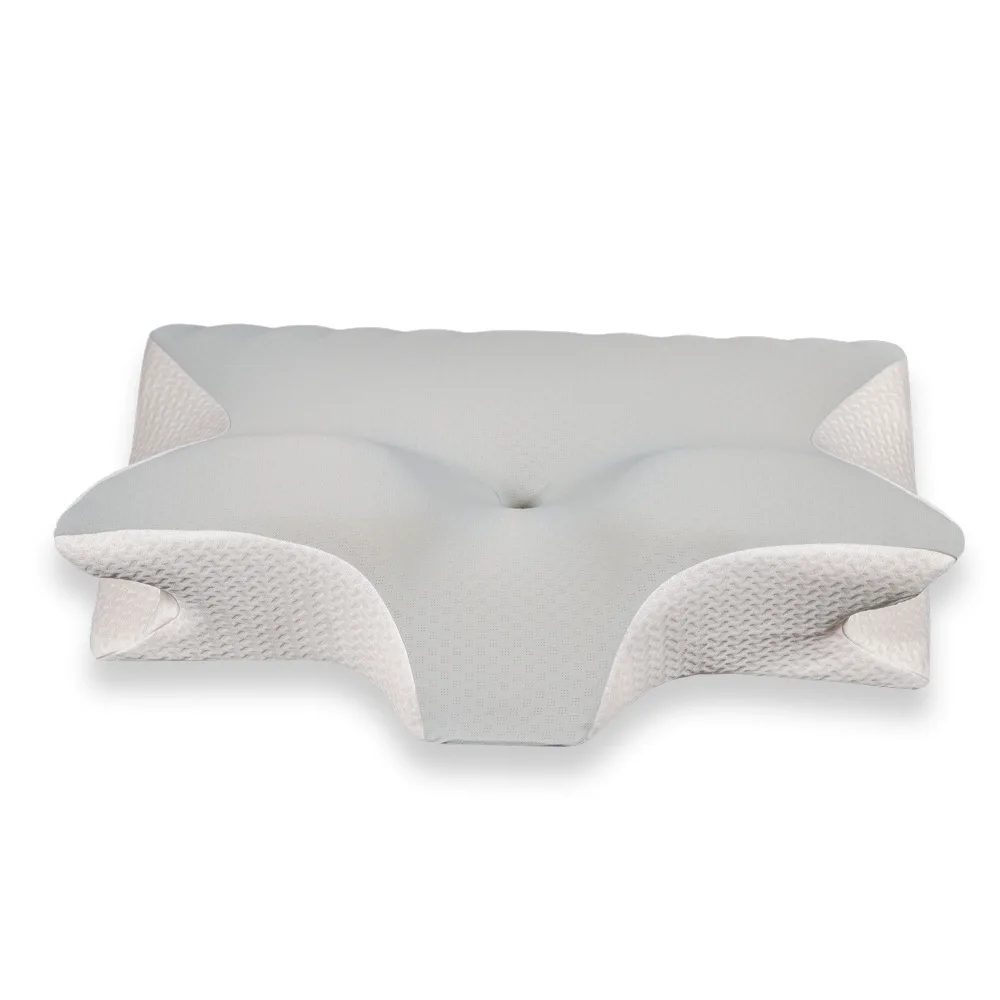 High-Density Non-collapsing Neck Pillow Relaxation Cervical Slow Rebound Memory Foam Orthopedic Sleep Pillow