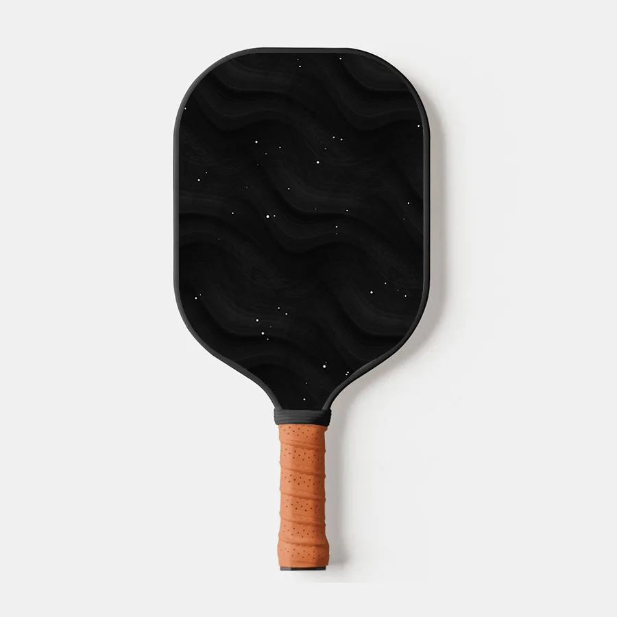 

Lucky015 Thermoformed T700 Raw Carbon Fiber Fiberglass Pickleball Paddle Spin Textured Surface With Foam Edge Ergonomic Grip