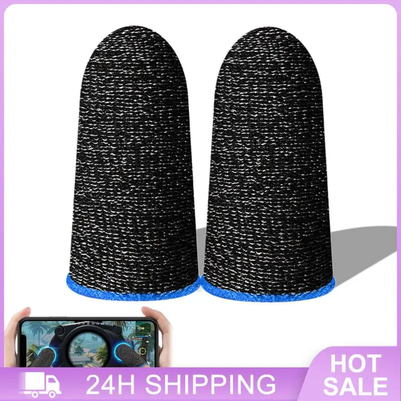 Fingerabdeckung für empfindliche Bedienung, Game-Controller, Sturzprävention, rutschfest, glatte Fingerhülsen für mobile Spiele