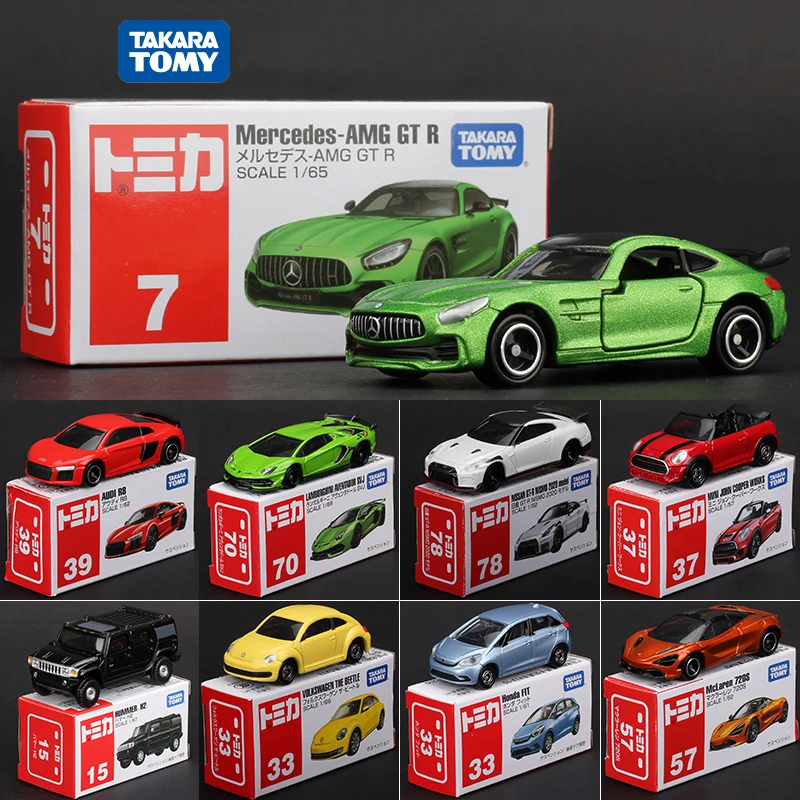 TOMY Lamborghini Jeep Mazda Benz Nissan Toyota Suzuki Honda Subaru Alloy Car Diecasts & Toy Vehicles Model Car For Children