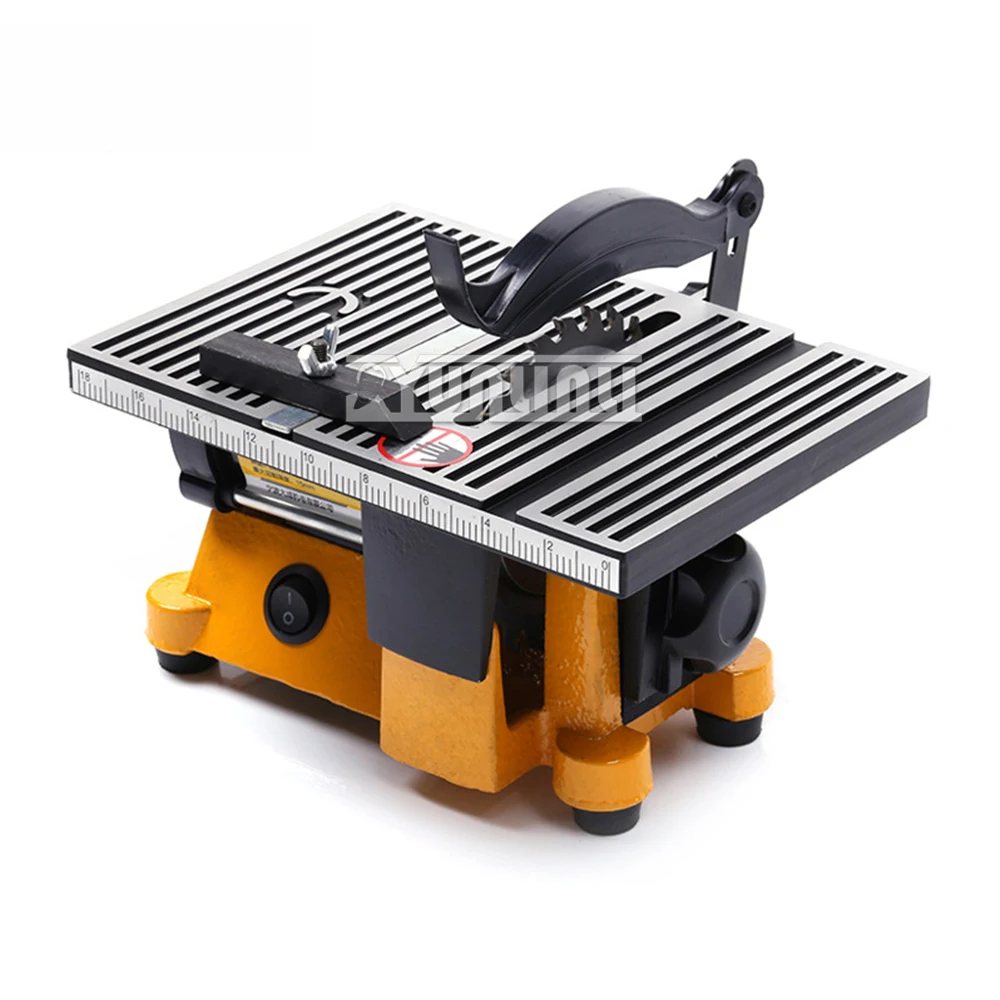 Mini Craft Cutting Machine Electric Saw Table Household DIY Cuting Wood, Steel Plate, Glass Tile Cutting Machine  60w