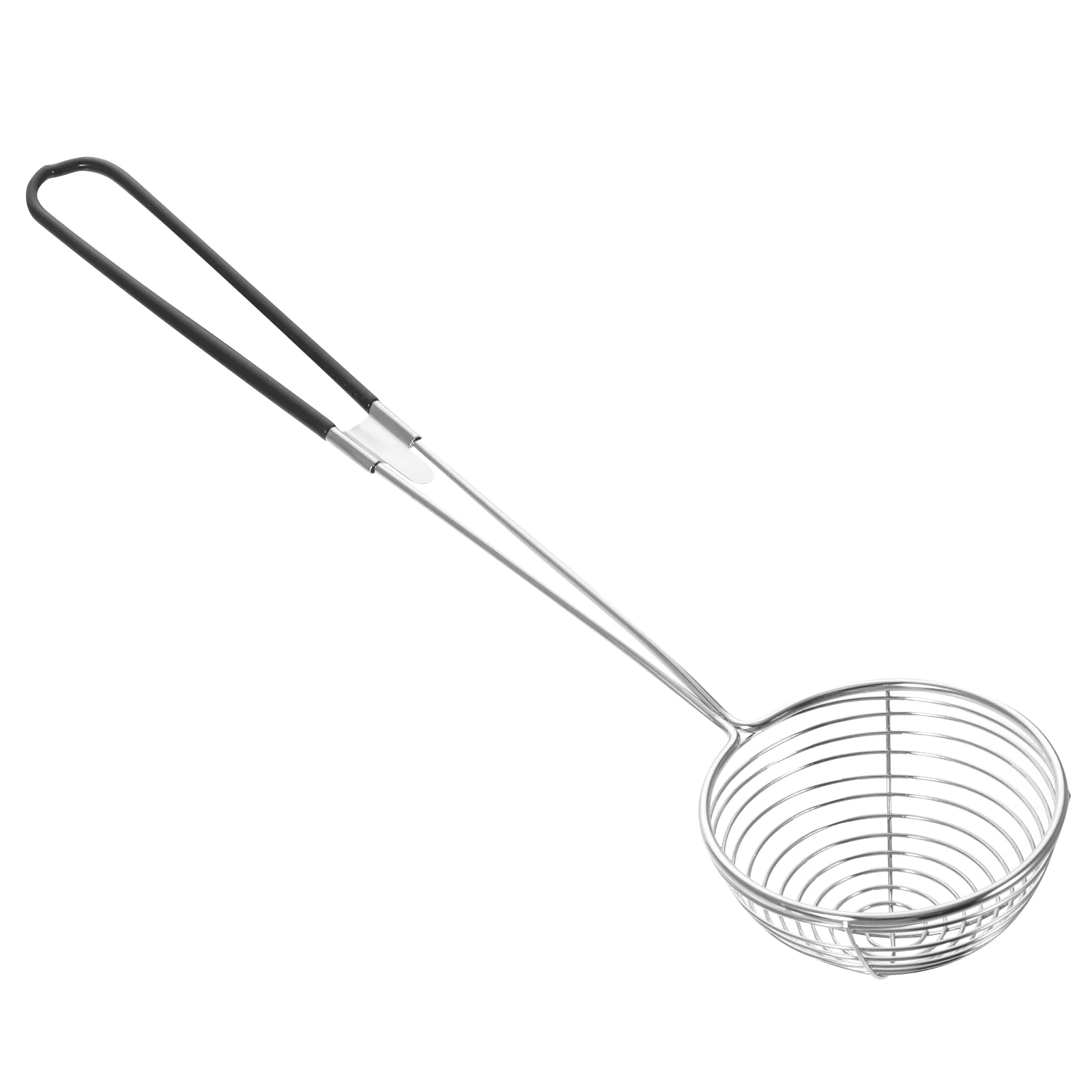 

Food Colander Spider Web Hot Pot Stainless Steel Frying Strainer Spoon Wire With Handle