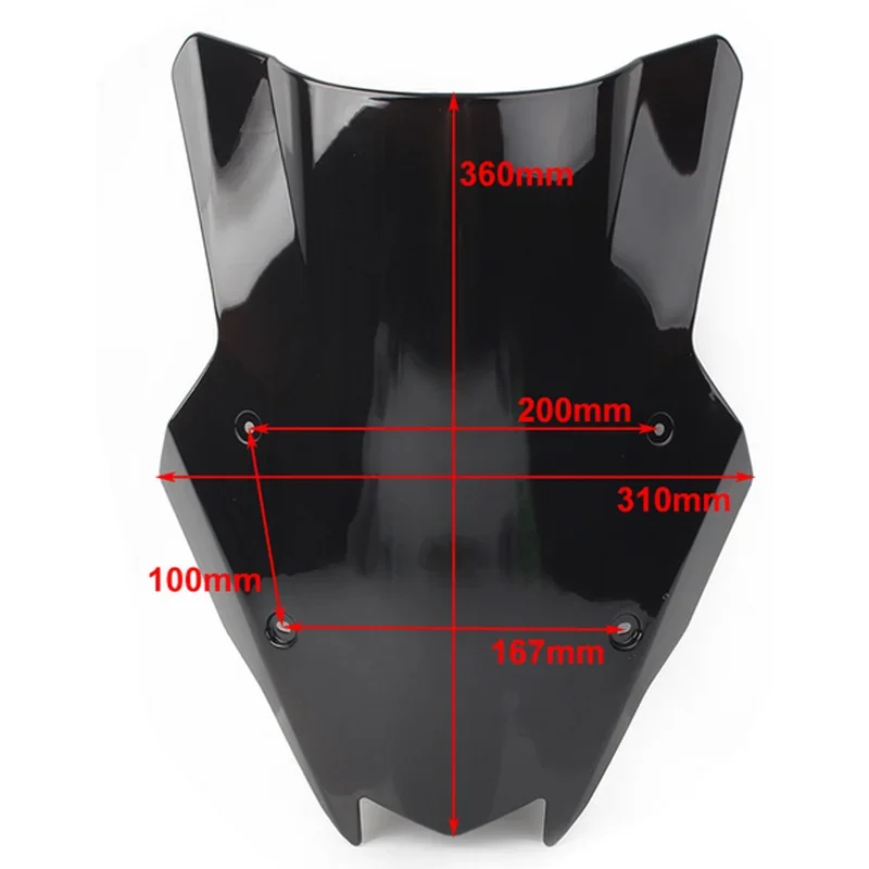 Suitable for Kawasaki motorcycle Z1000SX Z 1000 SX Ninja 1000sx 2020-2023 double bubble windshield accessories fairing deflector