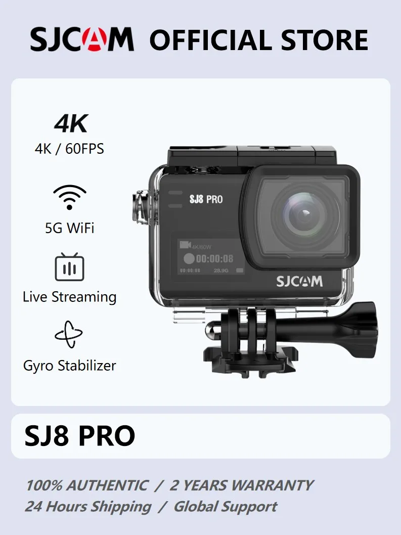 SJCAM SJ8 Pro Action Camera im Detail: Warum sie sich für Outdoor-Enthusiasten lohnt
