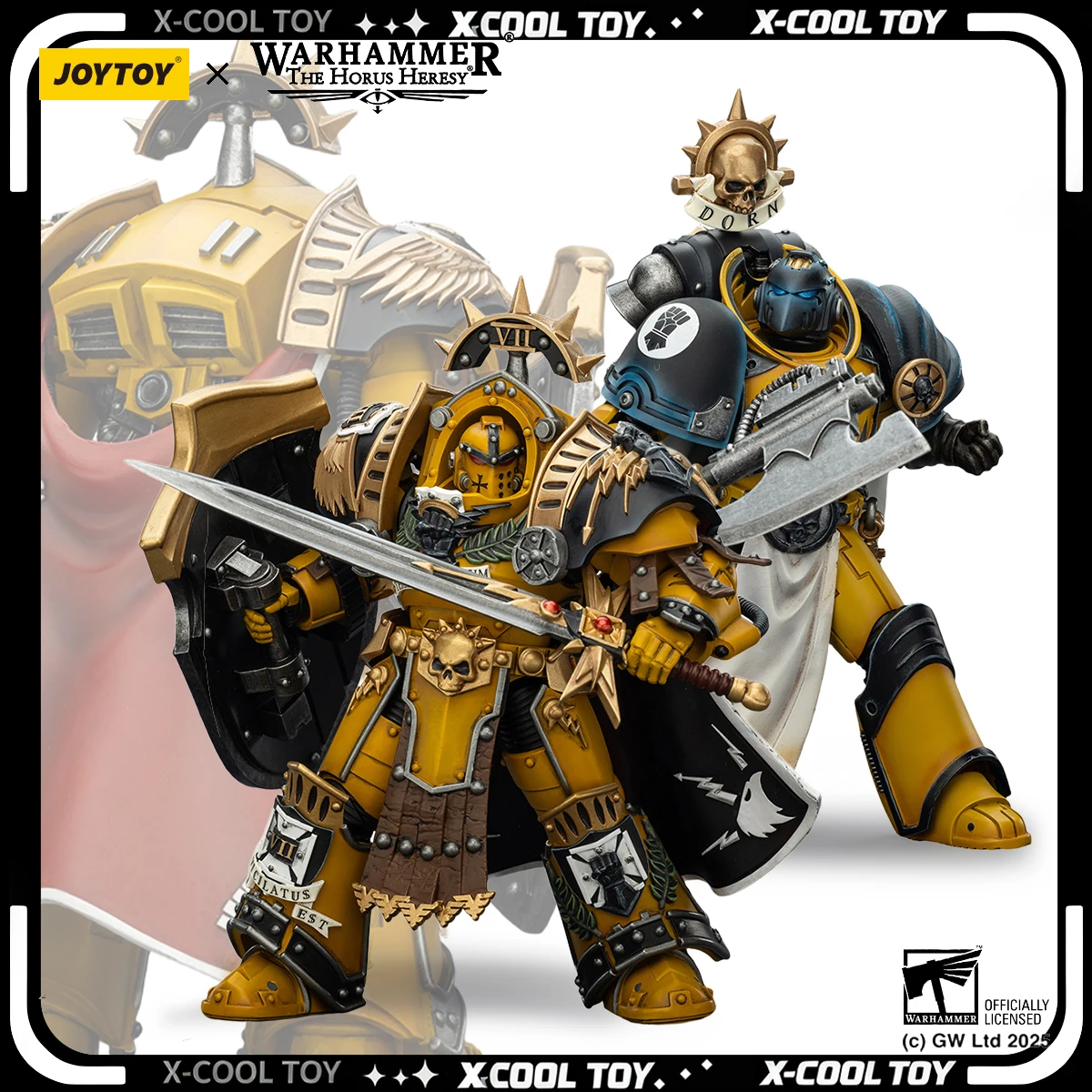 JOYTOY Warhammer 30K Keizerlijke Vuisten Action Figure 1/18 Legioen Praetor Bibliothecaris Consul Gelede Action Beeldje Verzamelen Speelgoed