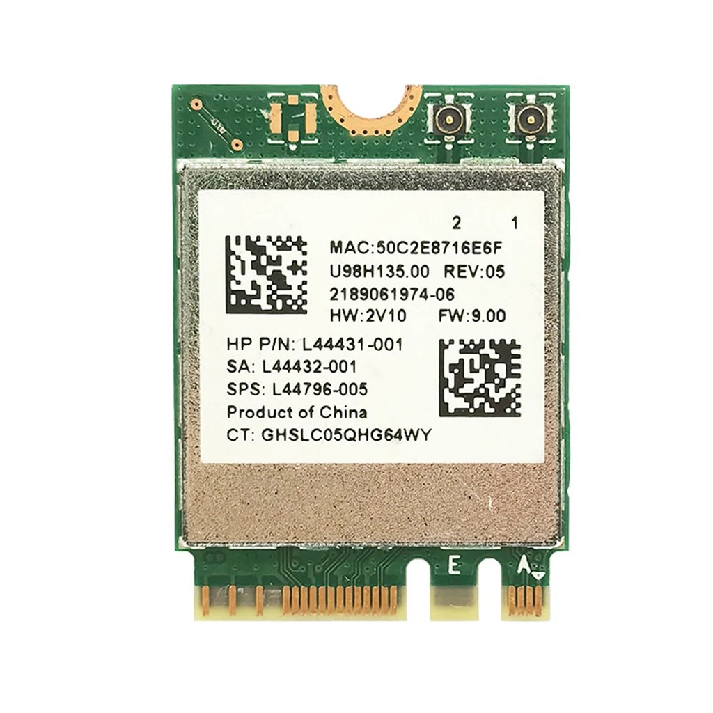 RTL8822CE 802.11AC 2,4G/5G Двухдиапазонная гигабитная Wi-Fi 1200M Встроенная беспроводная сетевая карта для NGFF M2 Bluetooth-совместимая 5,1 карта