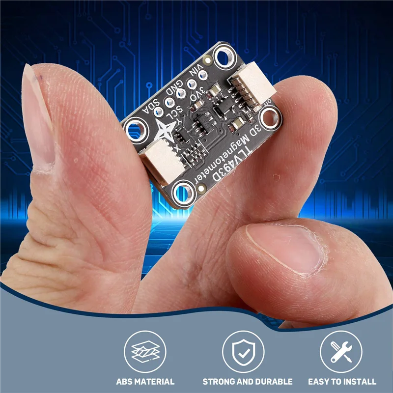T82C Hot Sale-2X TLV493D Triple-Axis Magnetometer Module Compatible With STEMMA QT Qwiic