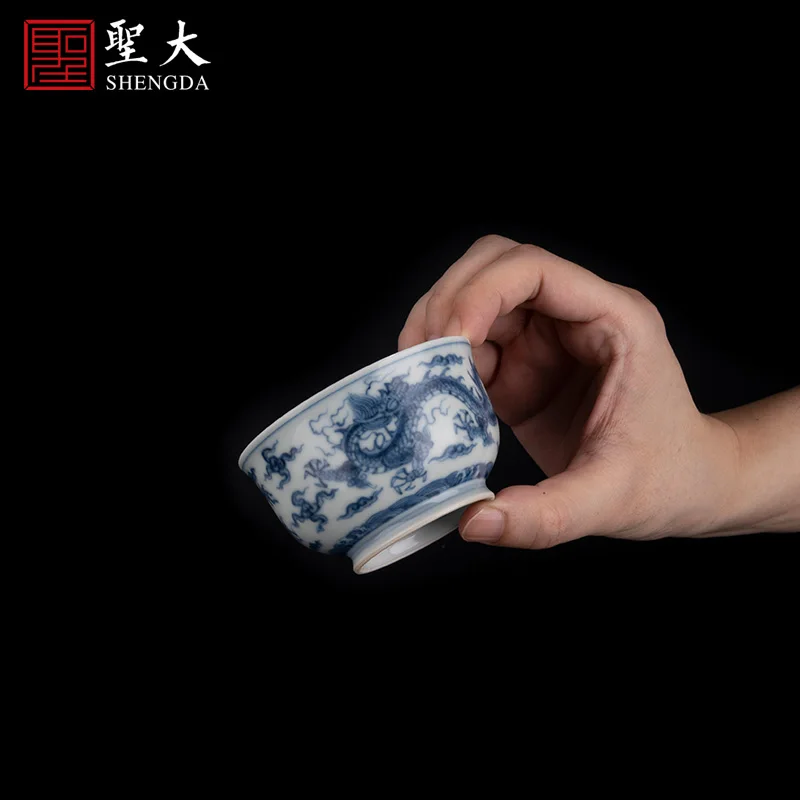 |smoke cloud flying lines maintain master cup hot kiln jingdezhen handmade porcelain sample tea cup kung fu tea cups