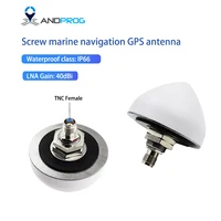 Antena GPS de navegación marina 40dBi, antena L1\B1\G1 RTK, antena GPS de alta precisión con conector TNC