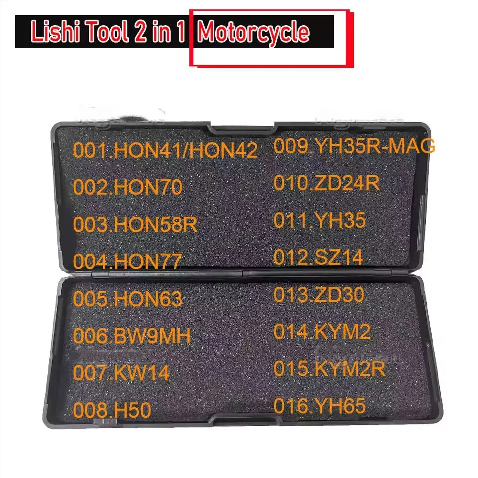 

LISHI 2 В I Мотоцикл HON41/HON42 HON70 HON58R HON77 HON63 BW9MH KW14 H50 ZD24R YH35 SZ14 ZD30 YH65 слесарные инструменты