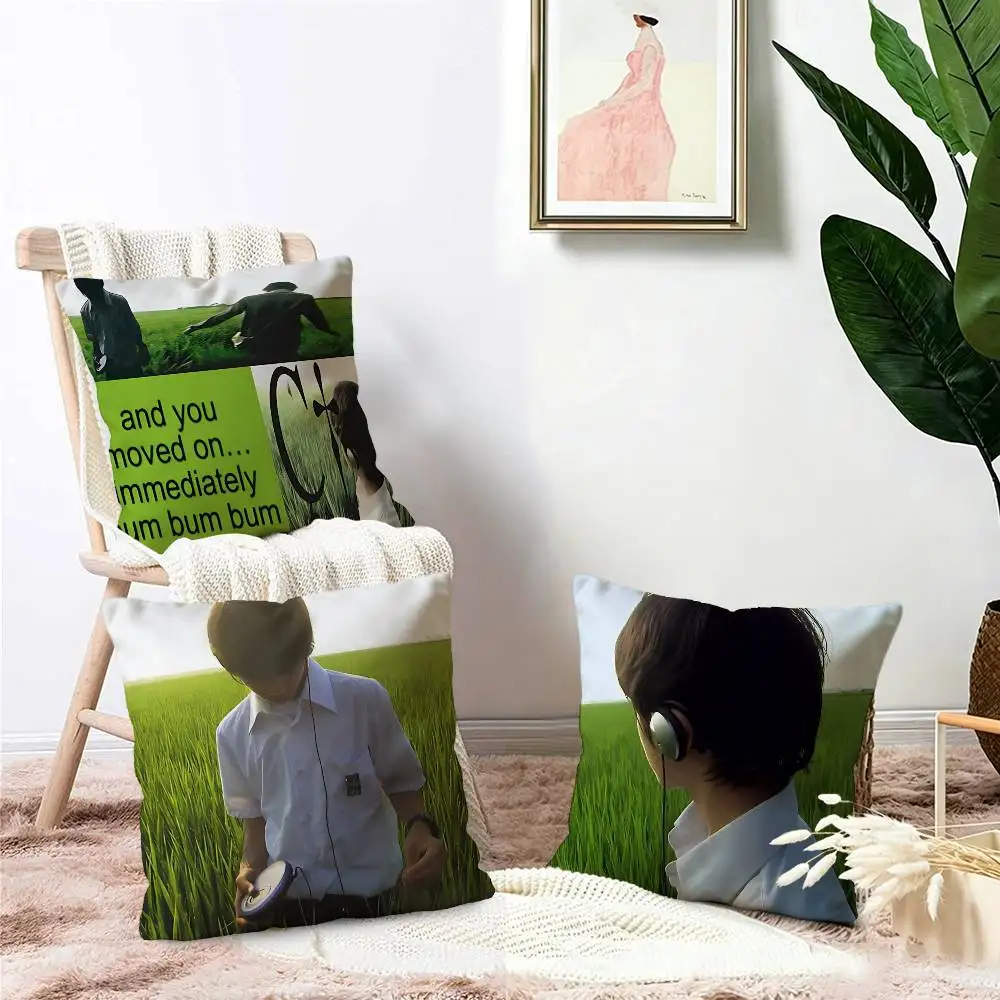A-All About Lily Chou-Chou Cushion Cover Car Throw Pillow Case For Sofa Car Christmas Gift 40x40cm 45x45cm