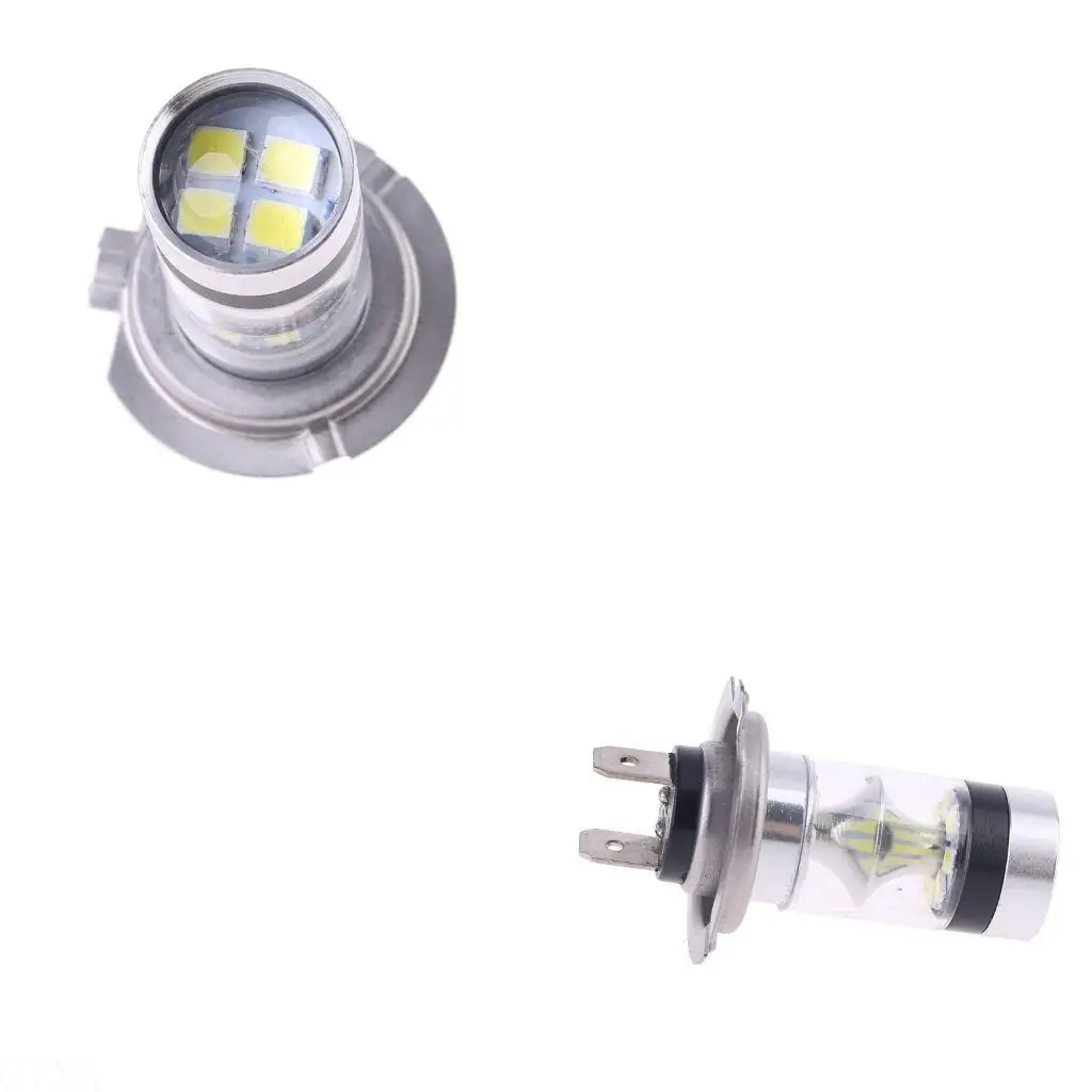 G7NA 2Pcs High Brightness H4/H7 6500K Hi/Lo Beam LED Bulbs Headlight Bulb Fog Lamps
