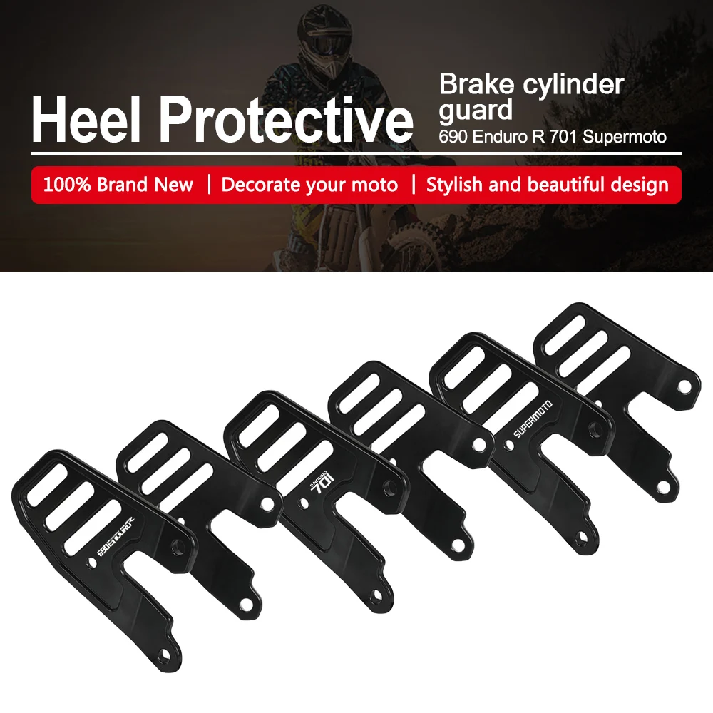 

Heel Guard Cover Protector For 690 ENDURO 2008-2022 HUSQVARNA 701 ENDURO 2016-2022 2021 Luggage Rack-less Bags Mounting Brackets