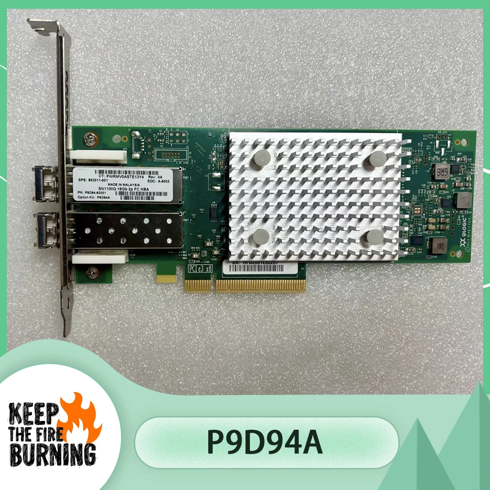 

P9D94A для HP 853011-001 SN1100Q QLE2692 Dual Port 16G 2P FC HBA Card