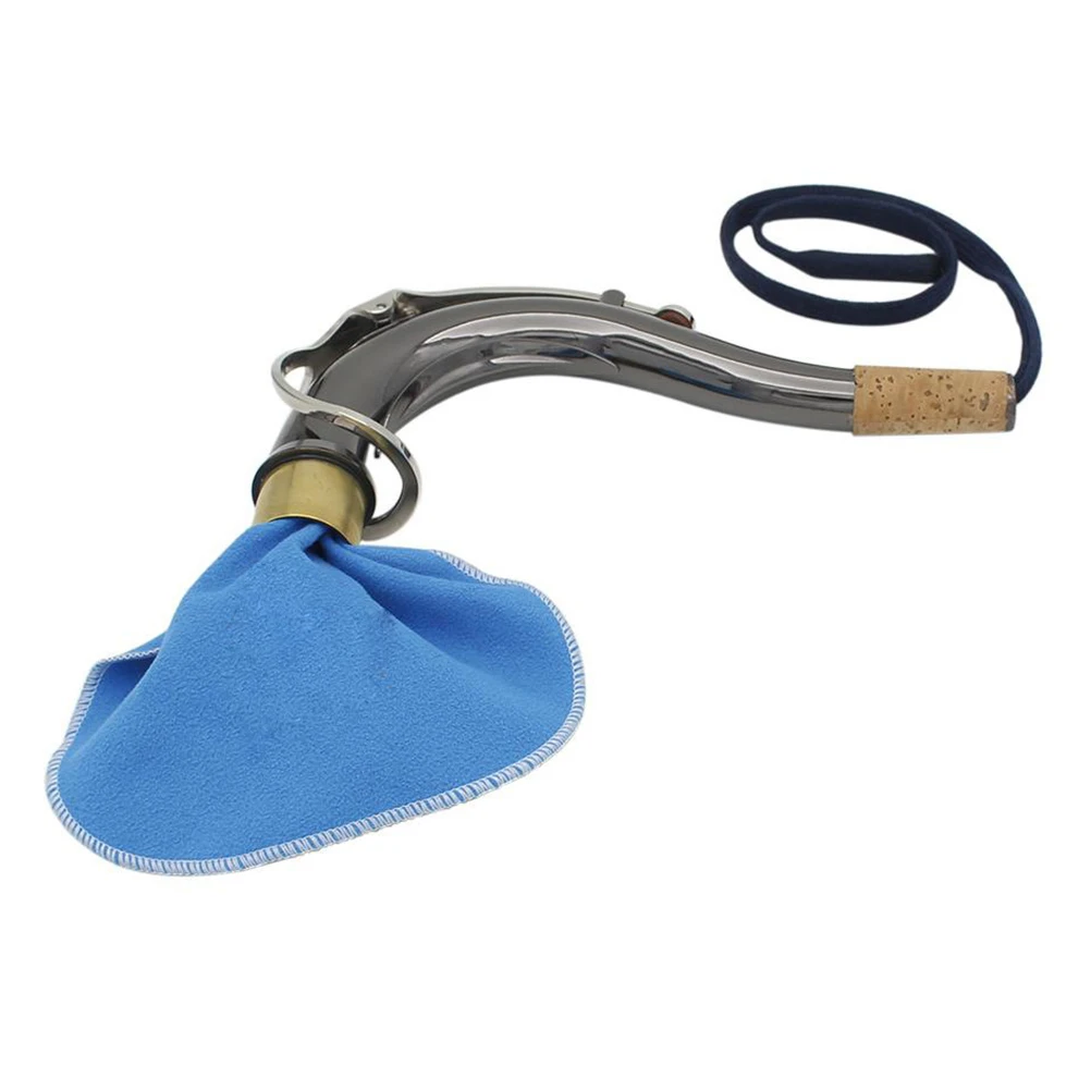 

4 Pcs Instrument Cleaning Cloth Lightweight Artificial Suede Flute Clarinet Saxophone Wiping Cloth Inside Tube Cleaner